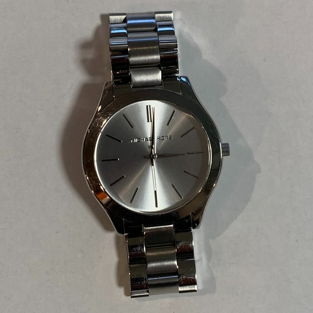 Silver Michael Kors watch